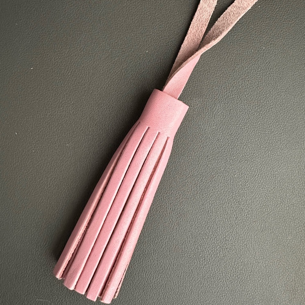 Leather tassle